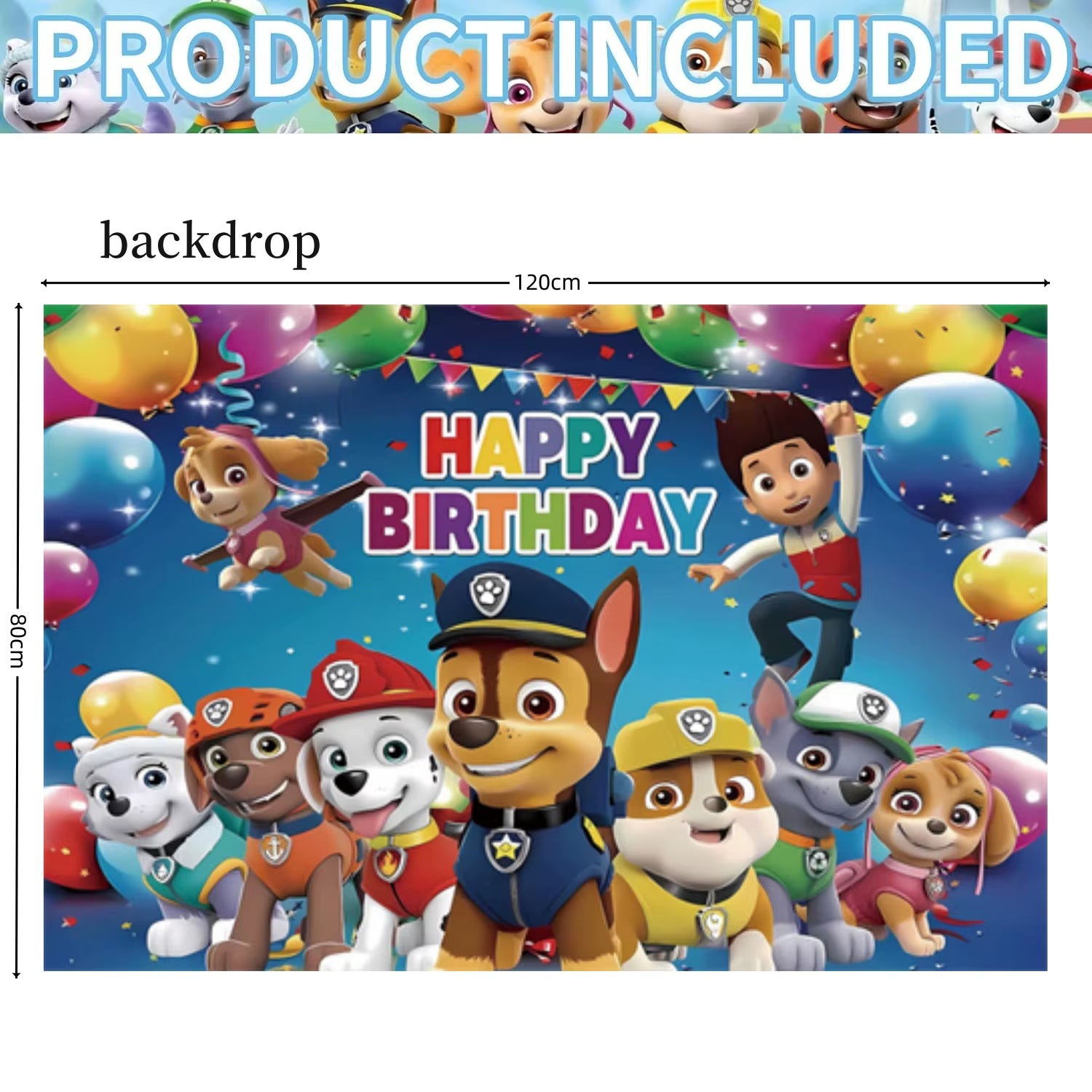 PAW Patrol Birthday Party Decor Tableware Tablecloth Plates Cup Balloons Baby Shower PAW Patrol Party Supplies Kids Favors Gifts