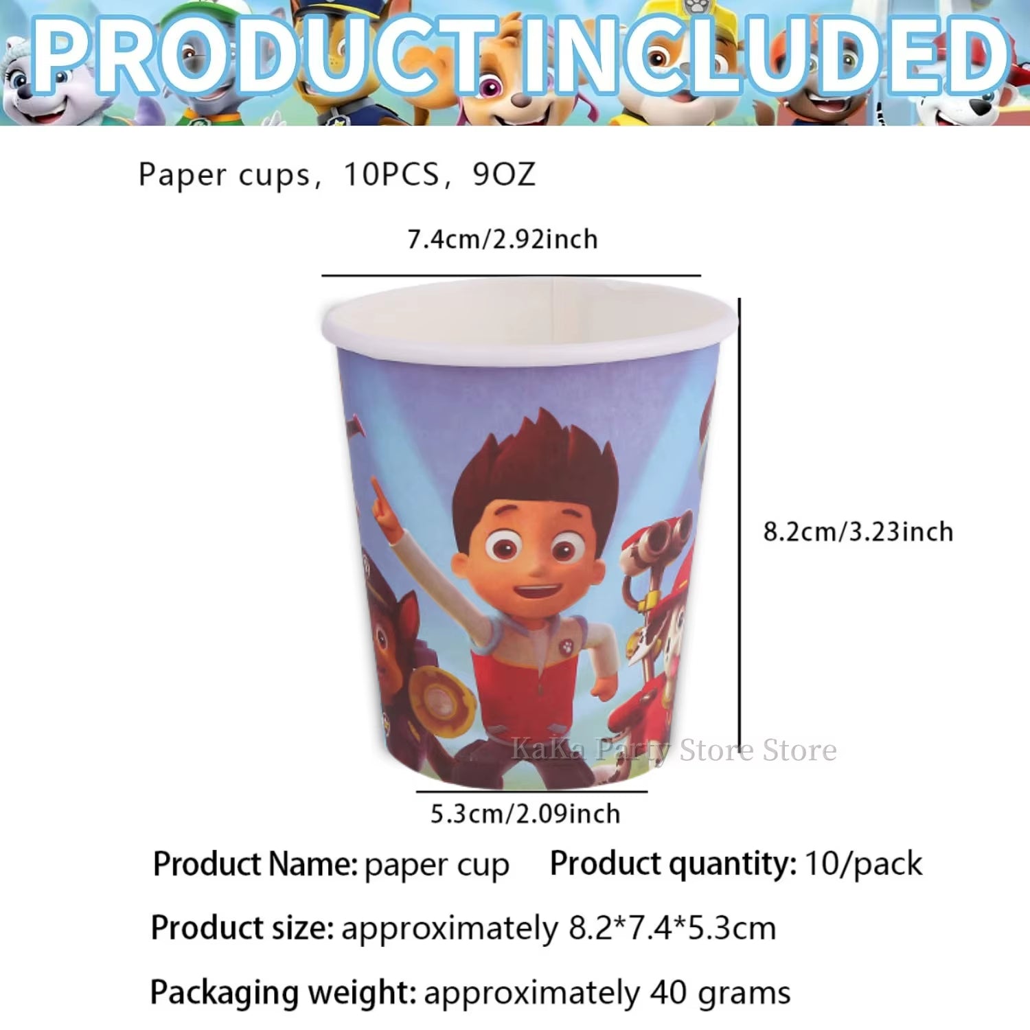 PAW Patrol Birthday Party Decor Tableware Tablecloth Plates Cup Balloons Baby Shower PAW Patrol Party Supplies Kids Favors Gifts