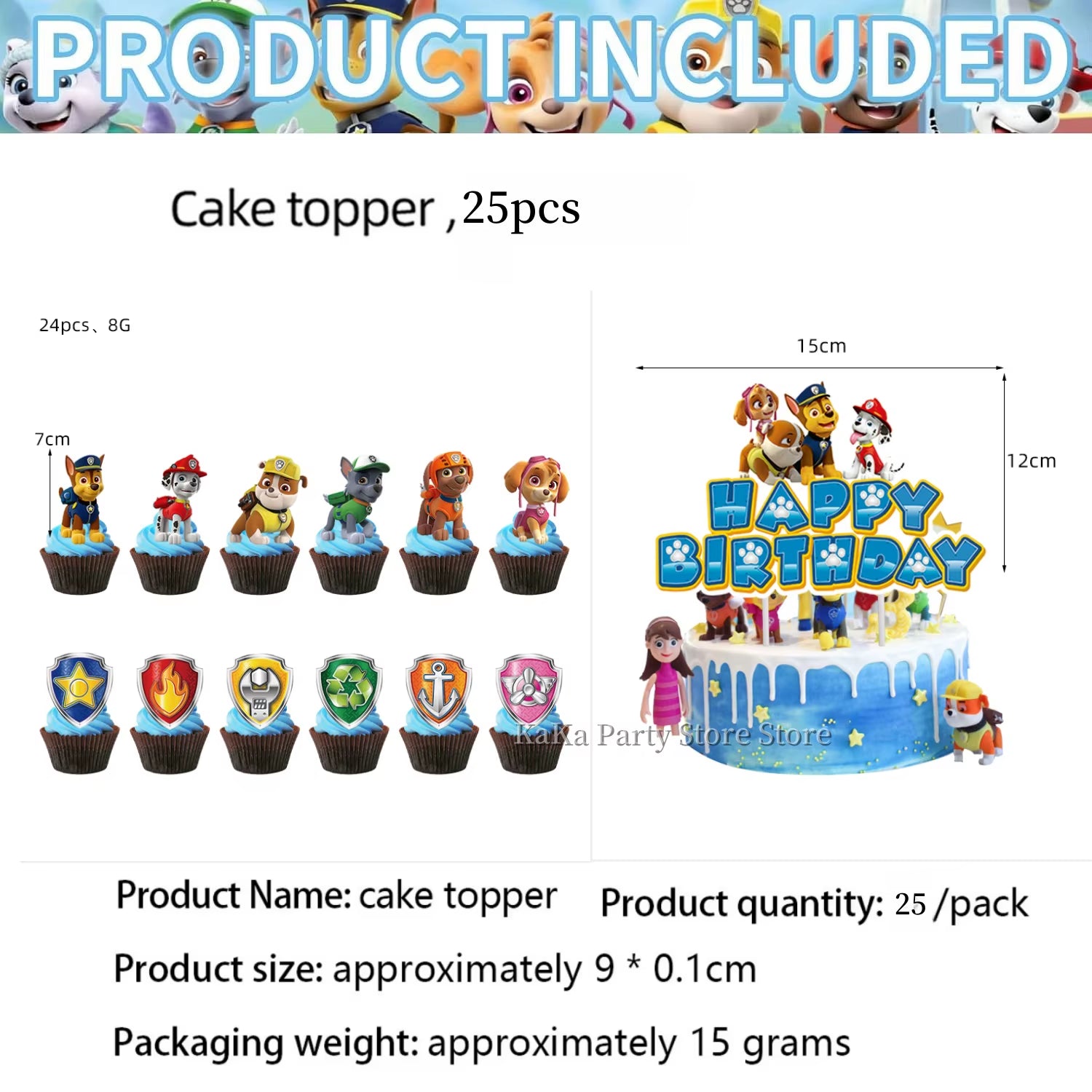 PAW Patrol Birthday Party Decor Tableware Tablecloth Plates Cup Balloons Baby Shower PAW Patrol Party Supplies Kids Favors Gifts