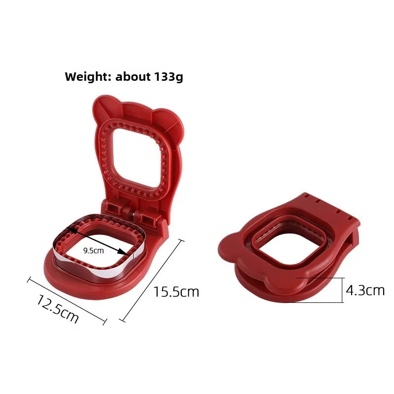Transform lunchtime fun with our Sandwich Cutter & Sealer! Perfect for kids, this stainless steel tool creates adorable circular sandwiches that make every meal special! 🥪✨ #LunchBoxMagic #KidsEats