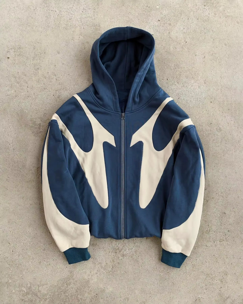 Y2K Retro Zip up Hoodie Men Harajuku Hip Hop Vintage Gothic Sweatshirt High Street Punk Hip Hop Tops Streetwear