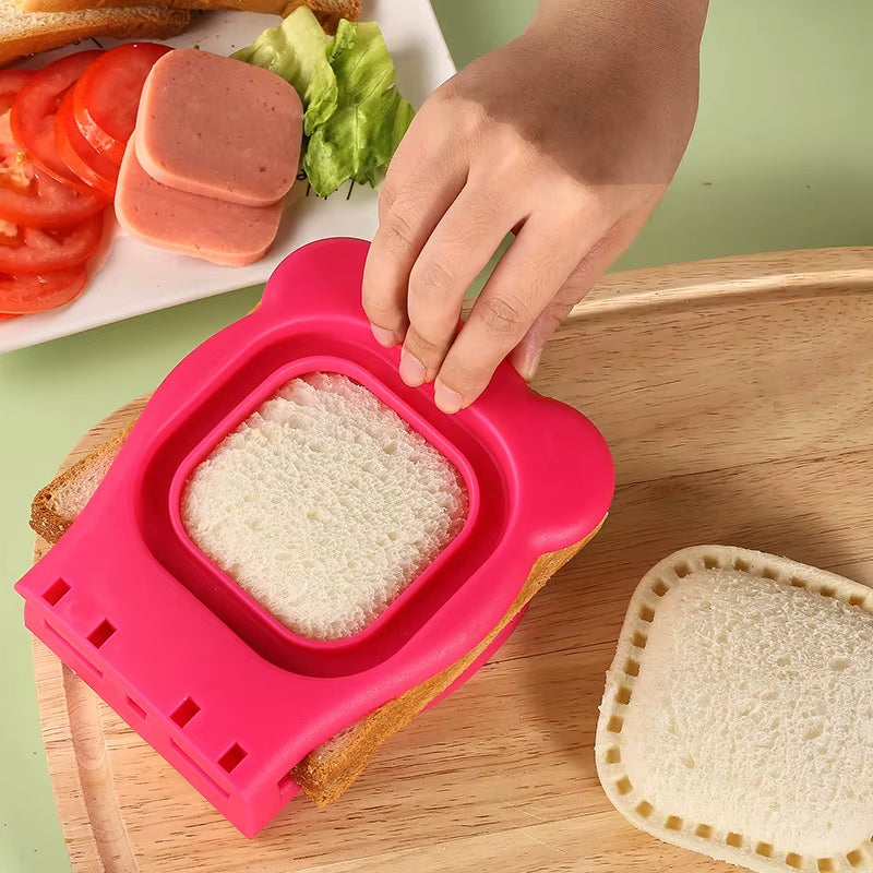 Transform lunchtime fun with our Sandwich Cutter & Sealer! Perfect for kids, this stainless steel tool creates adorable circular sandwiches that make every meal special! 🥪✨ #LunchBoxMagic #KidsEats