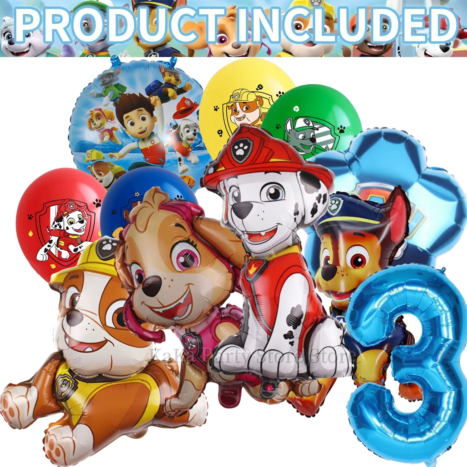 PAW Patrol Birthday Party Decor Tableware Tablecloth Plates Cup Balloons Baby Shower PAW Patrol Party Supplies Kids Favors Gifts