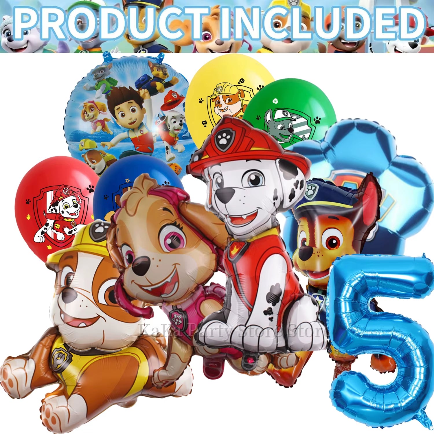 PAW Patrol Birthday Party Decor Tableware Tablecloth Plates Cup Balloons Baby Shower PAW Patrol Party Supplies Kids Favors Gifts