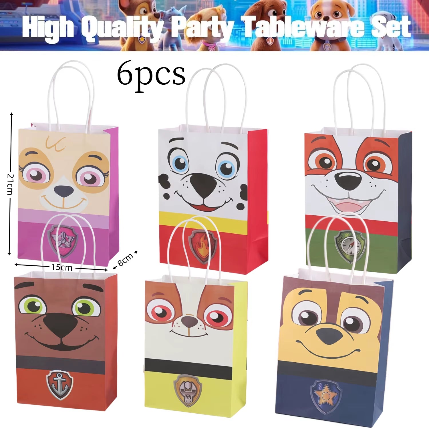 PAW Patrol Birthday Party Decor Tableware Tablecloth Plates Cup Balloons Baby Shower PAW Patrol Party Supplies Kids Favors Gifts