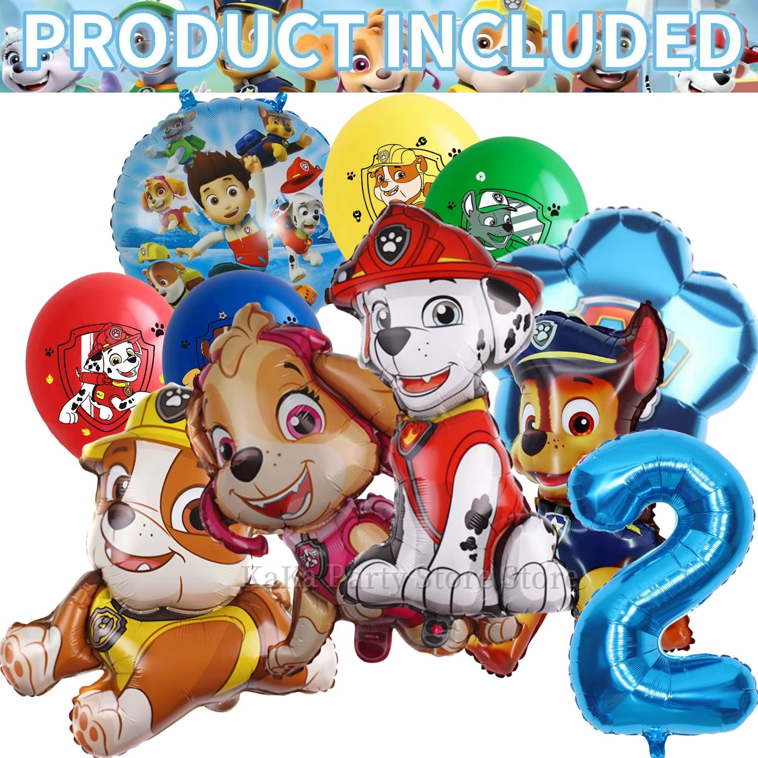 PAW Patrol Birthday Party Decor Tableware Tablecloth Plates Cup Balloons Baby Shower PAW Patrol Party Supplies Kids Favors Gifts