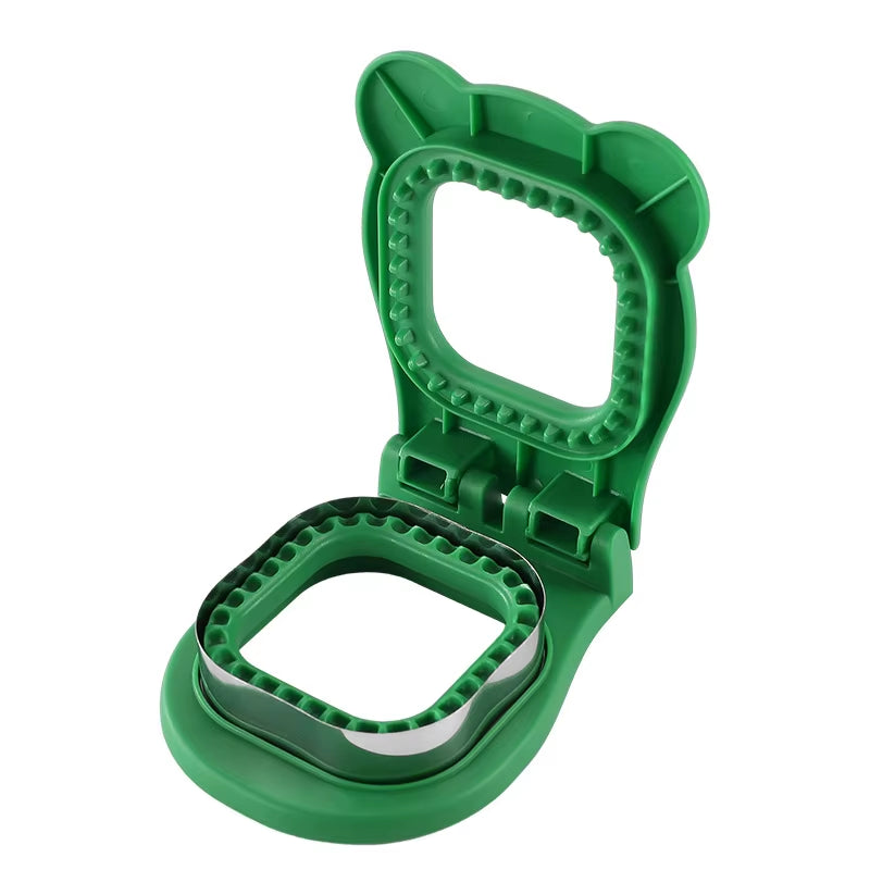 Transform lunchtime fun with our Sandwich Cutter & Sealer! Perfect for kids, this stainless steel tool creates adorable circular sandwiches that make every meal special! 🥪✨ #LunchBoxMagic #KidsEats