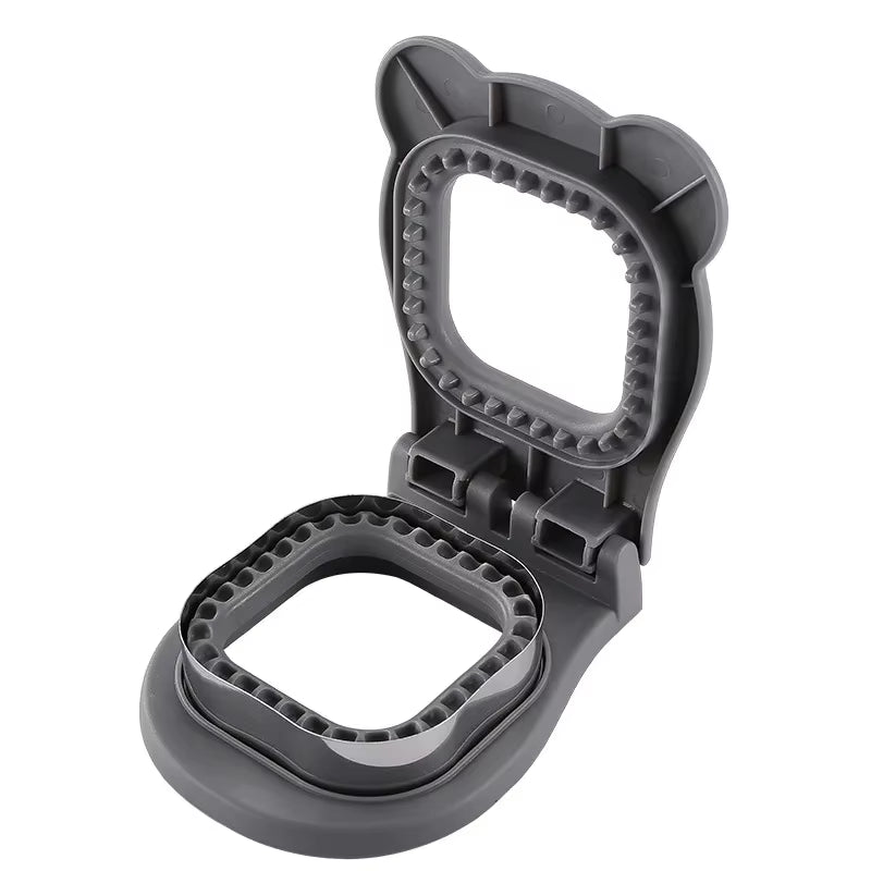 Transform lunchtime fun with our Sandwich Cutter & Sealer! Perfect for kids, this stainless steel tool creates adorable circular sandwiches that make every meal special! 🥪✨ #LunchBoxMagic #KidsEats